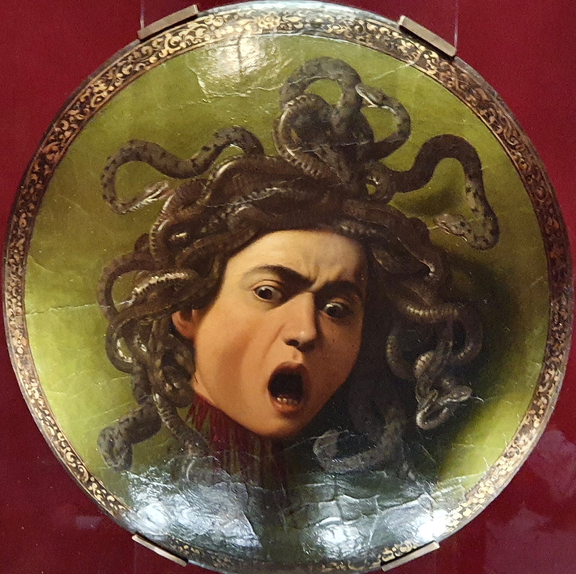 Medusa di Michelangelo Merisi da Caravaggio, Galleria degli Uffizi