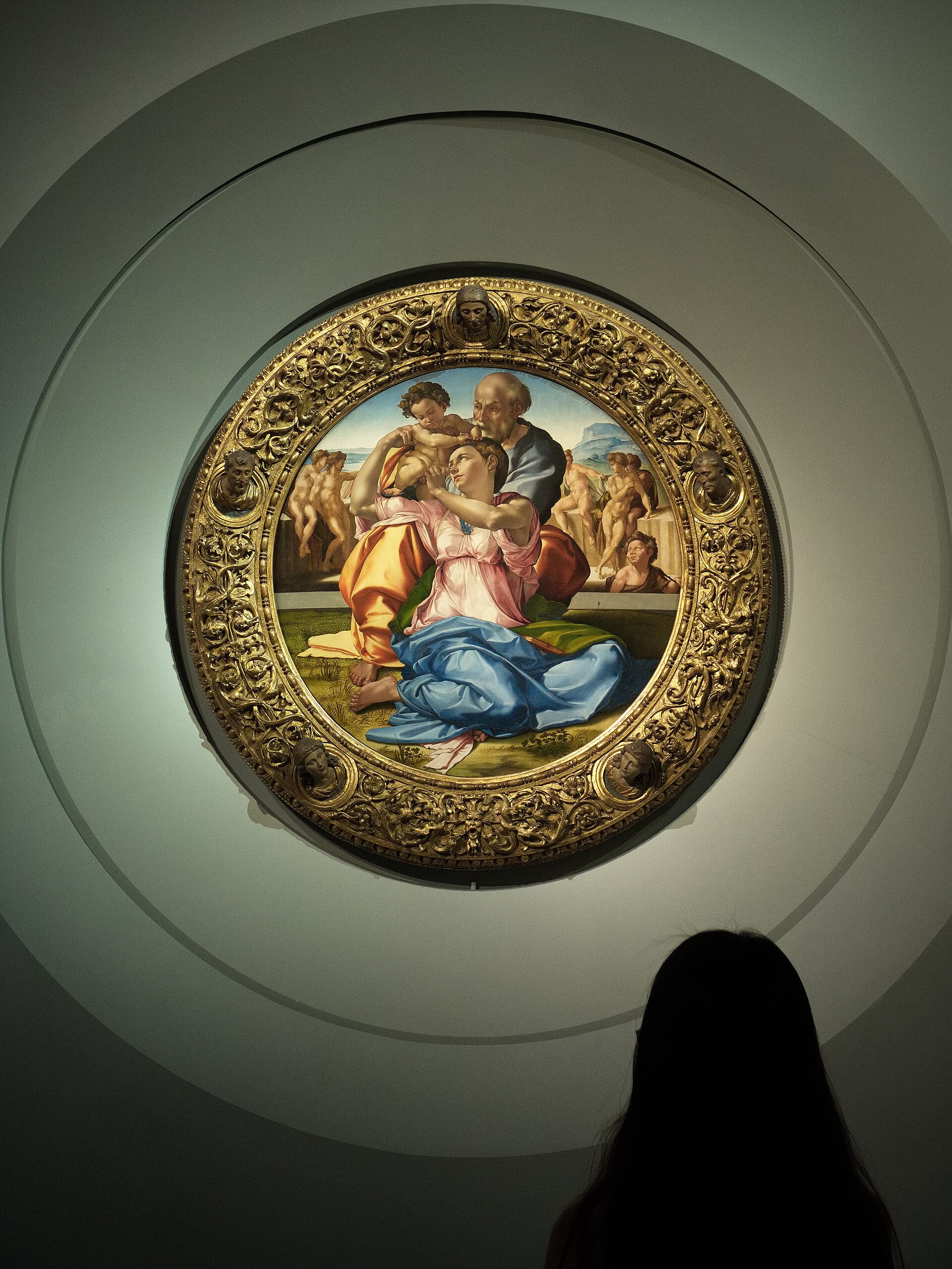 Tondo Doni di Michelangelo Buonarroti, Galleria degli Uffizi